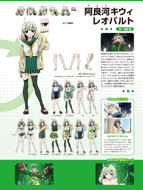 魔法少女にあこがれて阿良河キウィ 阿良河キウィ