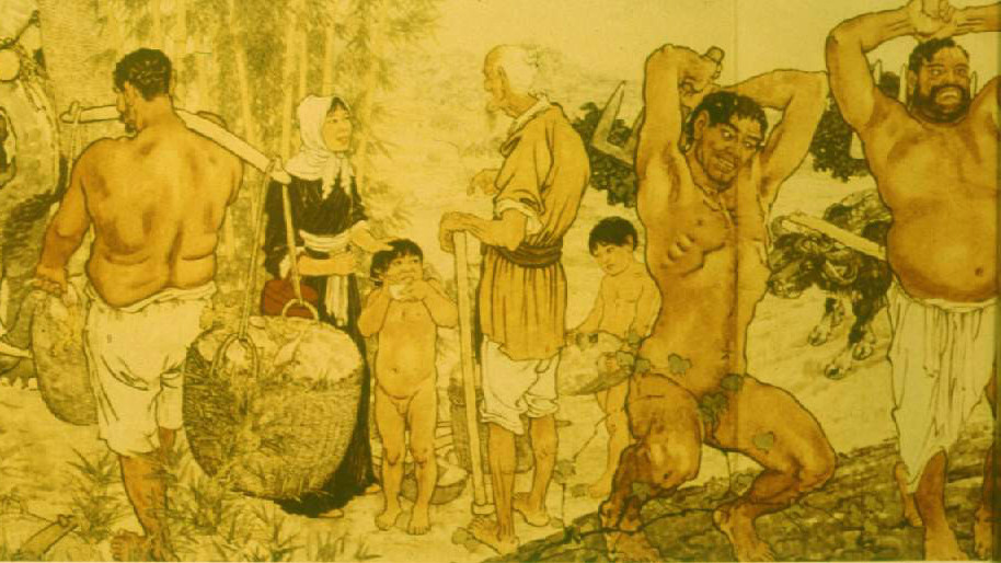 愚公移山（徐悲鴻の絵画）_百度百科