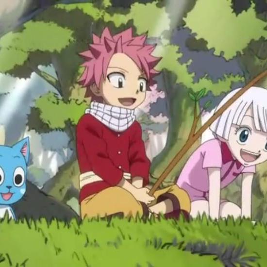 ナツ・ドラグニルとゴンとナツドラグニル エーテリアス・ナツ・ドラグニル（日本の漫画『フェアリーテイル