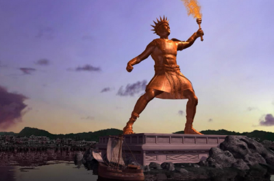The Colossus of Rhodes（ギリシャのロドス市にある青銅製の像）_百度百科