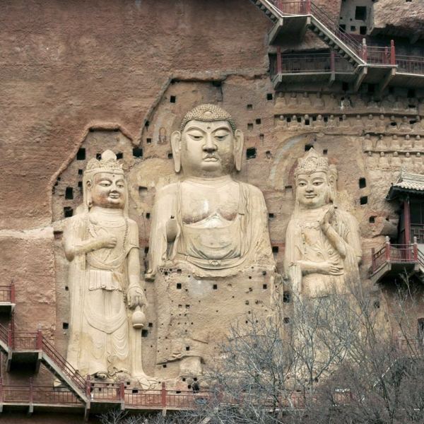 麦積山石窟_百度百科