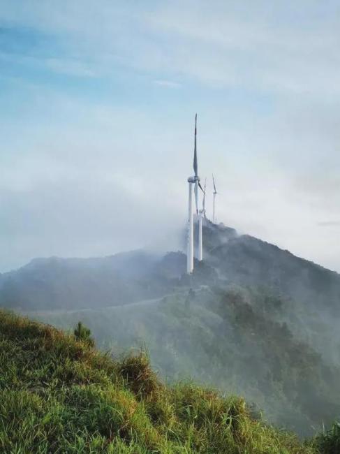 Luoding Windmill Mountain_Baiduwiki