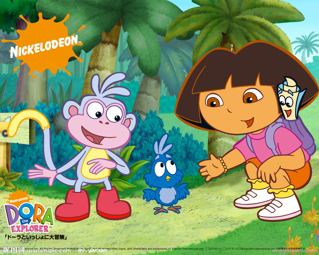 Dora（アニメ『ドーラ ザ エクスプローラー』およびその派生作品に登場