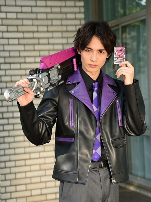 仮面ライダーガッチャード　黒鋼スパナ　ライダースジャケット　藤林泰也　コスプレ 仮面ライダーガッチャードに 黒鋼スパナ役で出演させていただきます