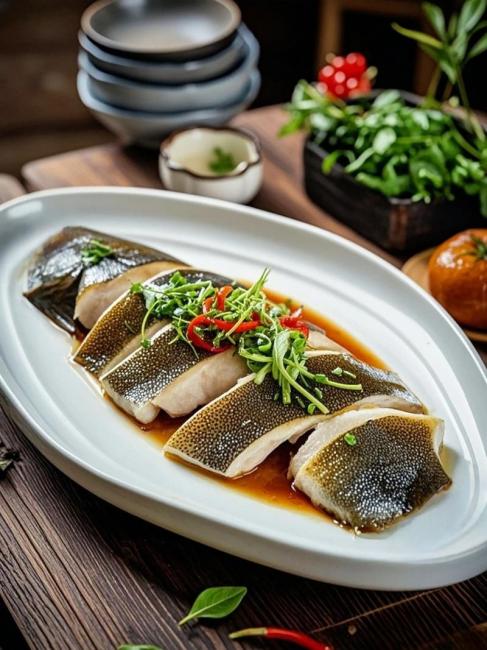 Steamed Flounder_Baiduwiki