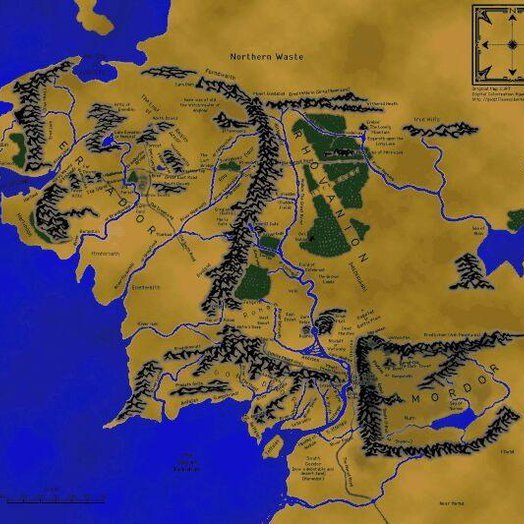 Middle-earth（J.R.R.トールキンの小説における架空世界）_百度百科