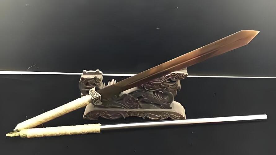 陌刀 唐刀 長柄刀 古兵器 武具 刀装具 模造刀 武術健康法 置物 環首刀 8644ebf81a4c510fd9f9b69eb30132