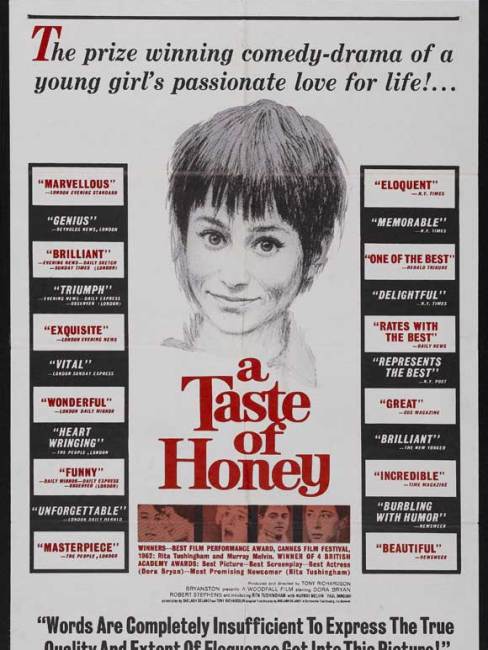 DVD　蜜の味　トニー・リチャードソン監督　シーラ・ディラニー脚本 蜜の味（1961年のイギリスのトニー・リチャードソン監督による映画）_