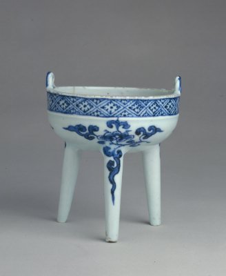 元代の青花磁器_百度百科