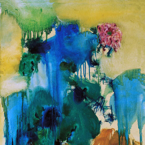 周春芽 作品図 油彩 人物画 70×100cm 周春芽_百度百科