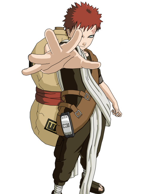 Gaara（A character in the manga Naruto and its derivative works.）_Baiduwiki