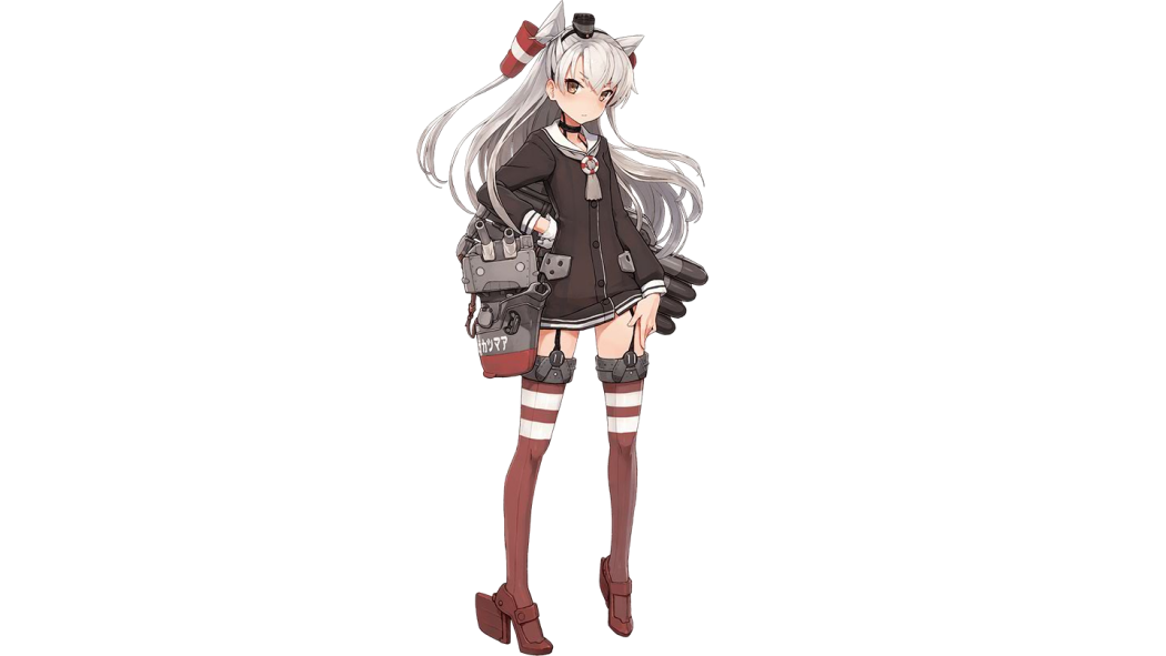 Amatsukaze（A character in the game Kantai Collection.）_Baiduwiki