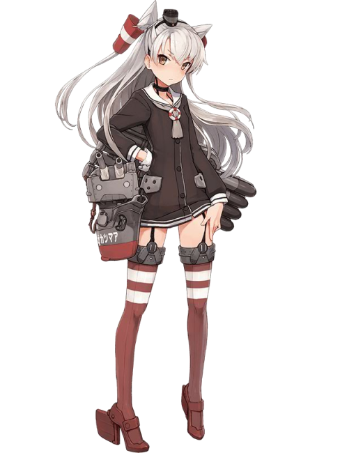 Amatsukaze（A character in the game Kantai Collection.）_Baiduwiki