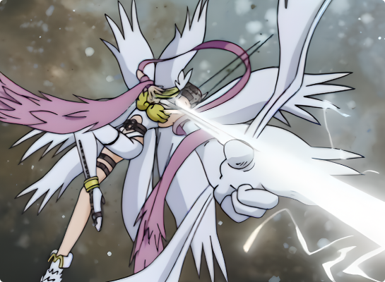 Angewomon（A fictional creature that appears in the Digimon series ...