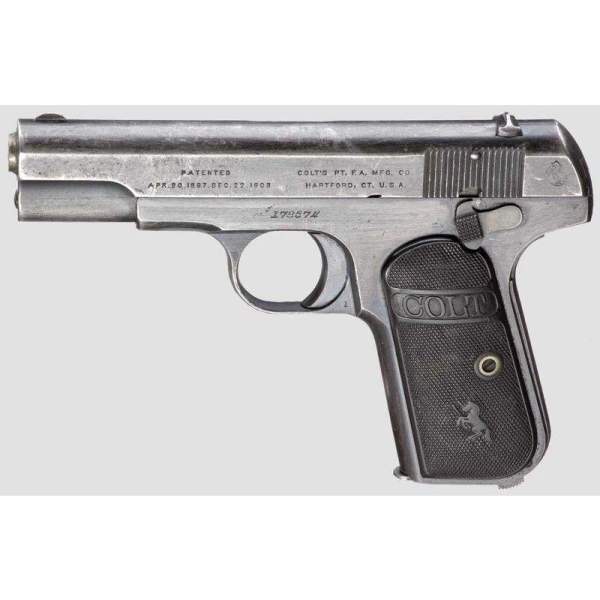 ブローニングM1903式拳銃_百度百科