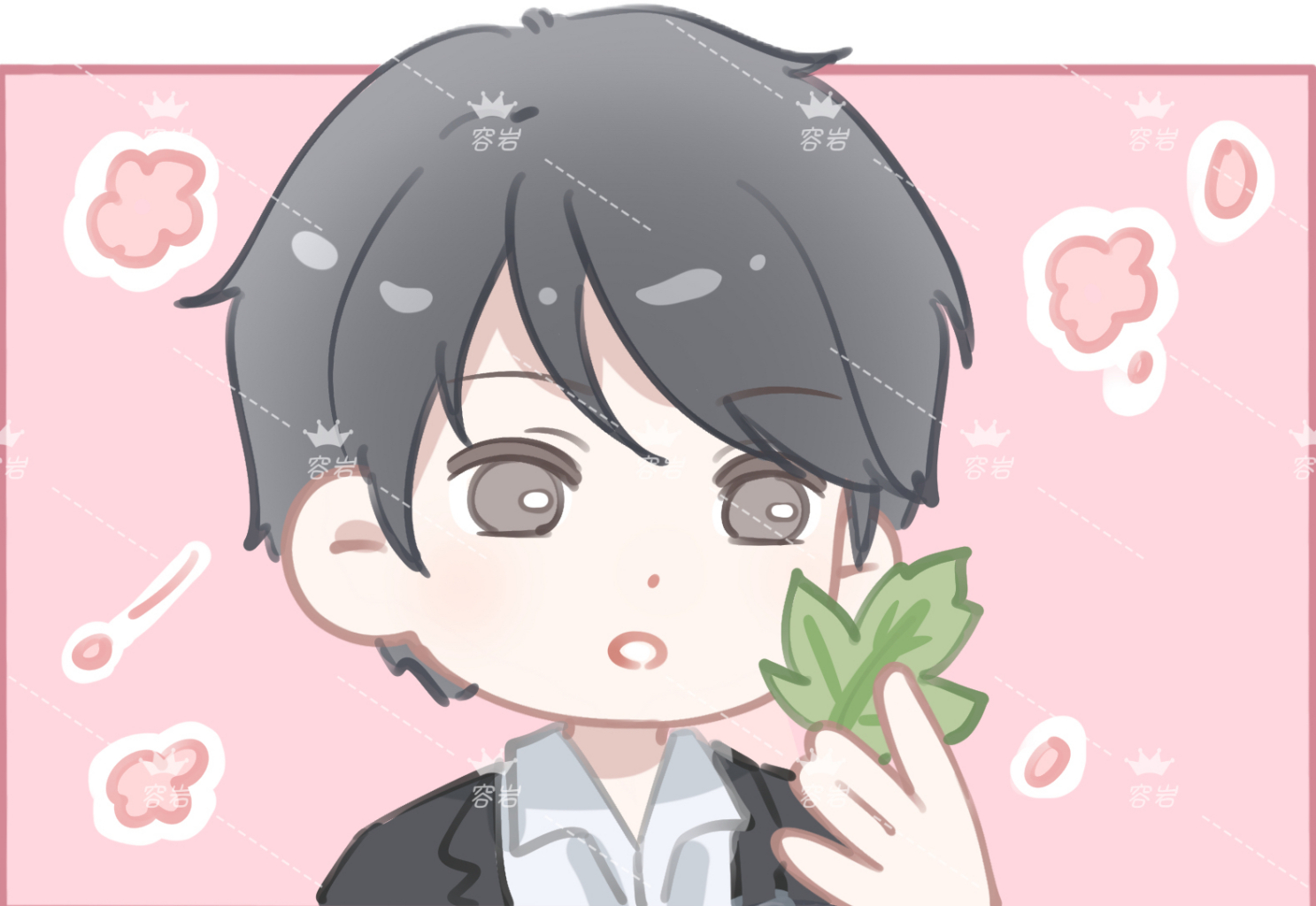 Rong Yan（The male protagonist of the novel *Whose Wait, Just as Flowers ...