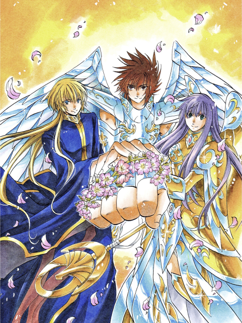 聖闘士星矢 THE LOST CANVAS外伝 11巻　 ペーパーイラスト Amazon.co.jp: 聖闘士星矢THE LOST CANVAS冥王神話外伝 (11) (少年