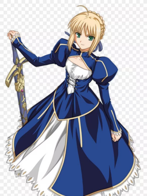 Altria Pendragon（One of the female protagonists in the Japanese visual ...