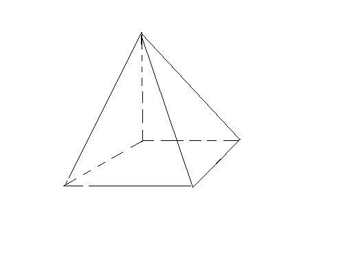 Quadrangular pyramid_Baiduwiki