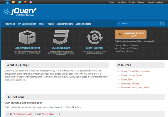 jQuery（JavaScriptライブラリ）_百度百科