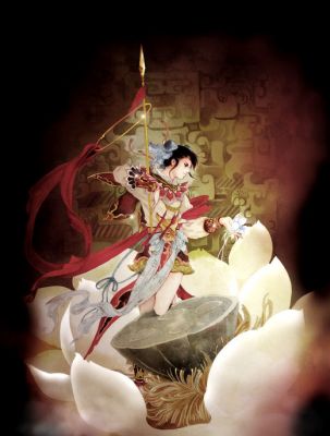 Nezha（A figure in ancient Chinese mythology and legend）_Baiduwiki