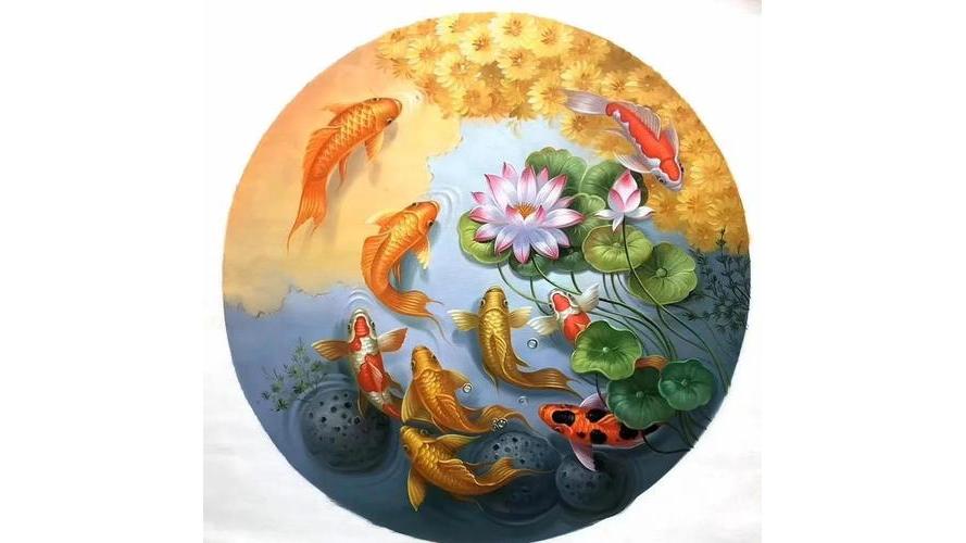魚戯蓮葉_百度百科