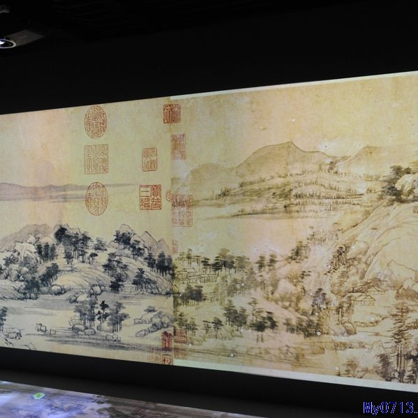 富春山居図（元朝の黄公望が制作した紙本水墨画）_百度百科