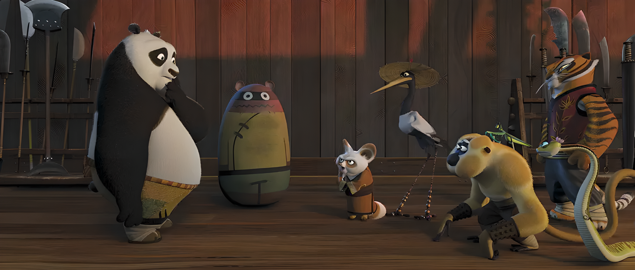 Po（The male protagonist in the animated film series *Kung Fu Panda ...