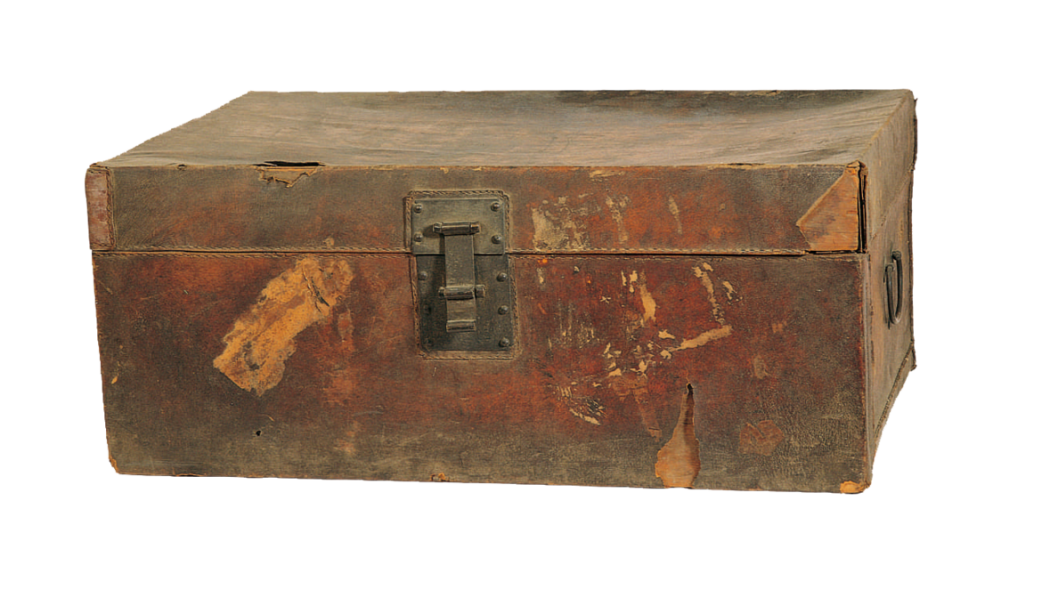 瞿秋白が使用した革製のトランク_百度百科