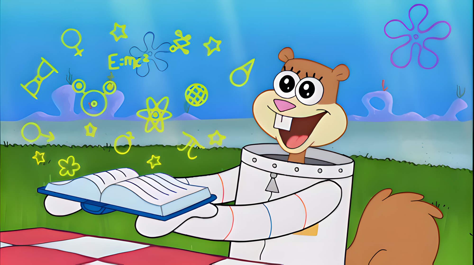 Sandy Cheeks（A character in the animated series *SpongeBob SquarePants ...
