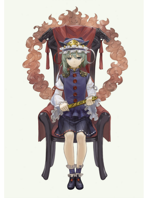 カオス　Chaos 東方　白黒はっきりつける程度の能力　四季映姫　ヤマザナドゥ ゆっくり能力紹介】白黒はっきりつける程度の能力 四季映姫