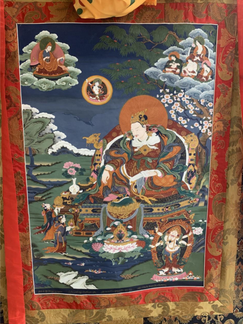 チベットタンカ（ランカジエ・タンカ）_百度百科