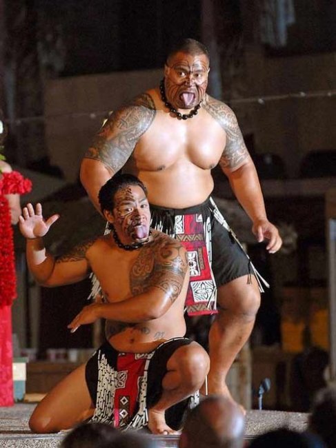 Samoans（An ethnic group of the Samoan Islands, a branch of the ...