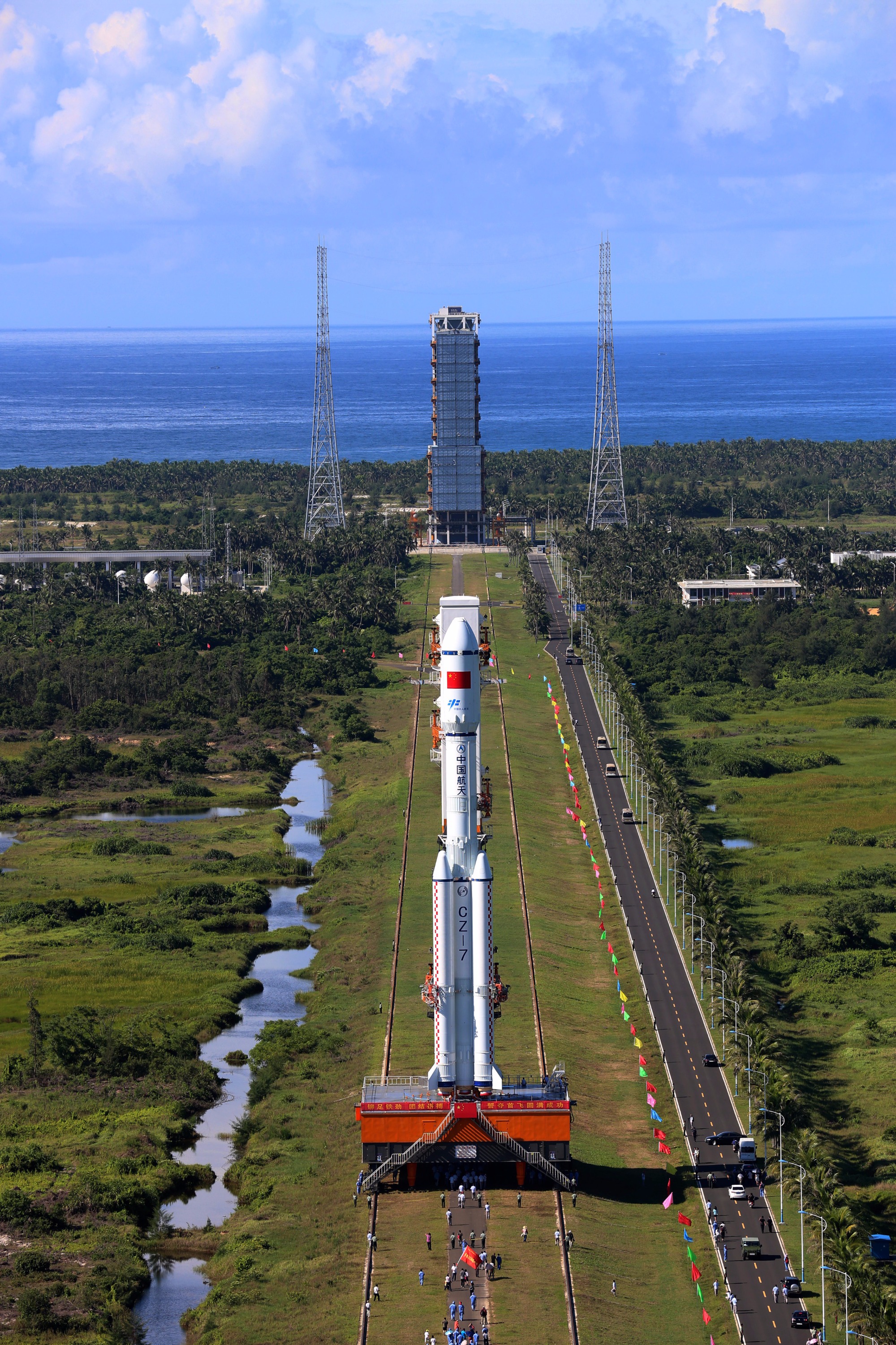 Long March-7（A Chinese new-generation medium-sized liquid-fueled launch ...
