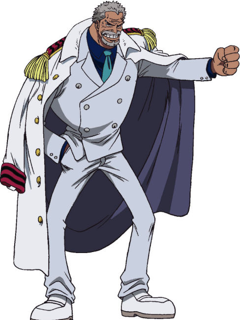 Monkey D. Garp（A character in the Japanese manga *One Piece*.）_Baiduwiki