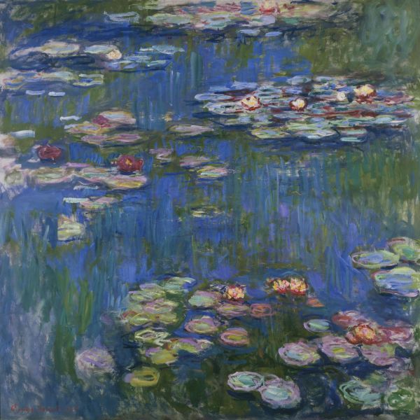 Le Bassin Aux Nympheas（クロード・モネが描いた油絵）_百度百科