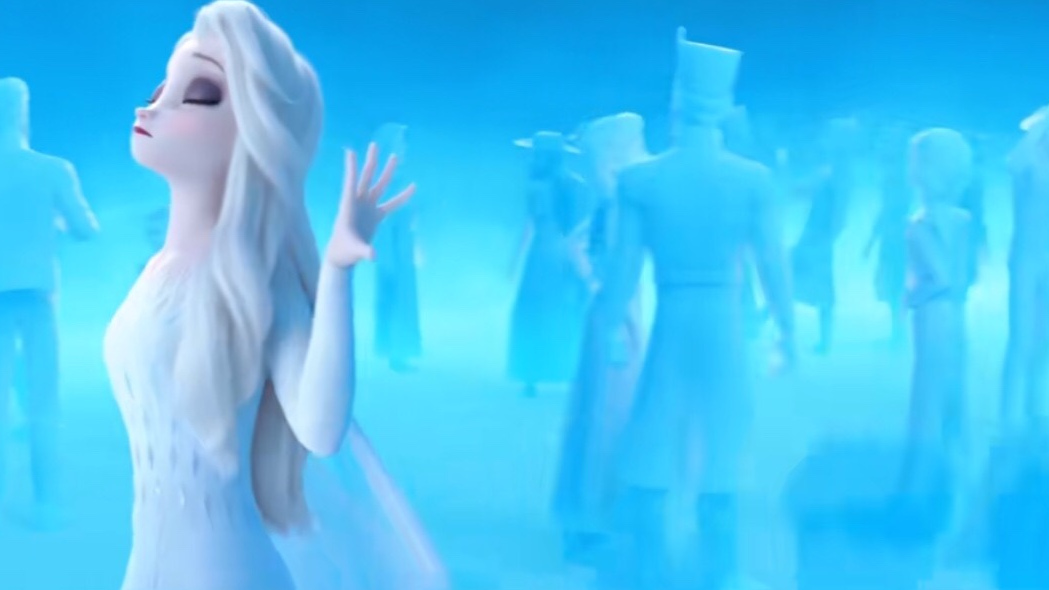 Elsa（The female protagonist in the film *Frozen* and its derivative ...