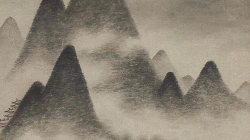 Cloudy Mountains by Gao Kegong_Baiduwiki