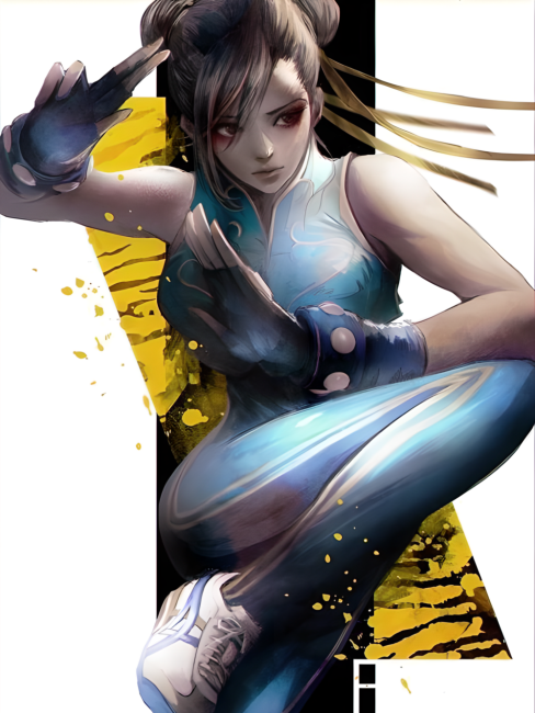 Chun-Li（A character in the Japanese video game *Street Fighter* and its ...