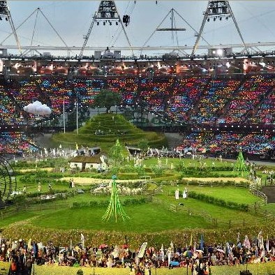 ニ*生様 メディアピン　ロンドン五輪　2012年　夏季　オリンピック ロンドン2012オリンピックメダル - デザイン、歴史、写真