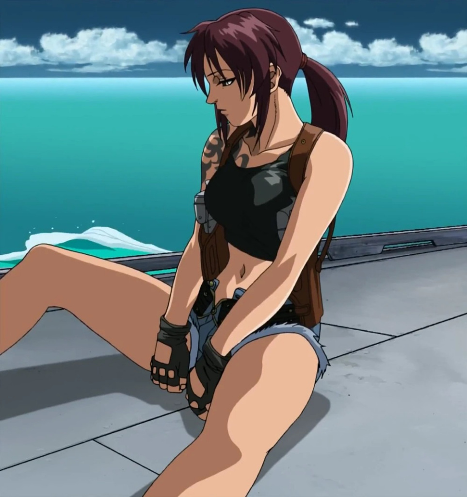 ラジカルレヴィちゃん black lagoon レヴィ キャラクター万能ラバー