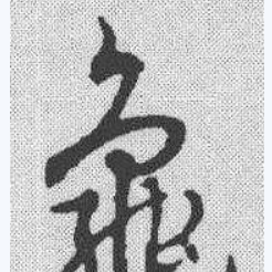 甲骨文字 亀