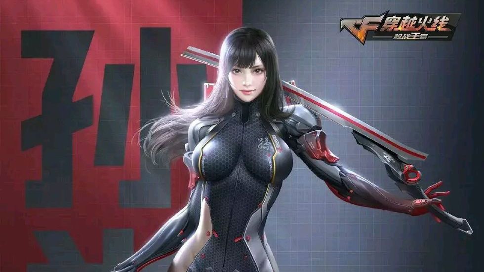 ゲームXiangXiang香香クロスファイアに登場する孫尚香のフィギュア 孫尚香（テンセントゲームズ『クロスファイア』モバイルゲームにおいて