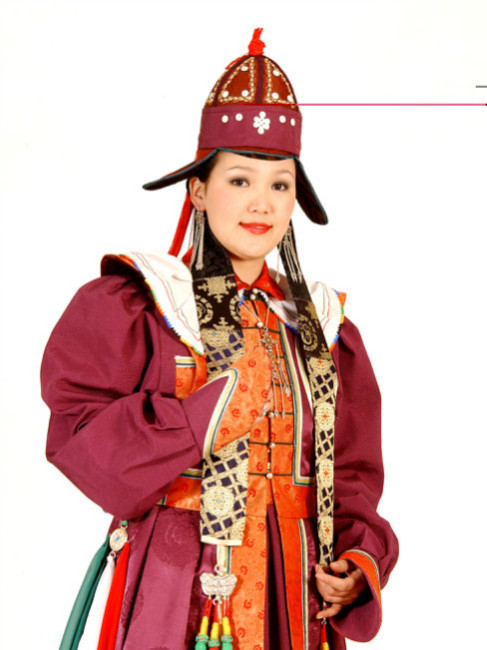 Mongolian traditional costume_Baiduwiki