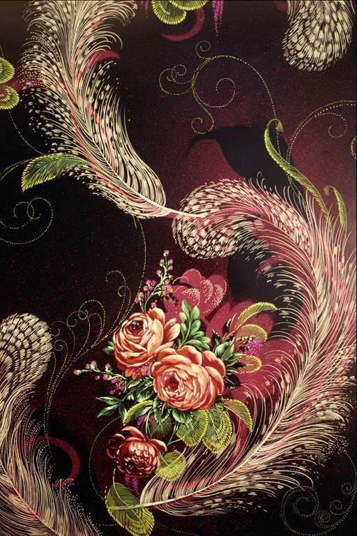 【再値下げ！】広東刺繍　伝承者「陸柳卿」の刺繍作品 広東刺繍_百度百科