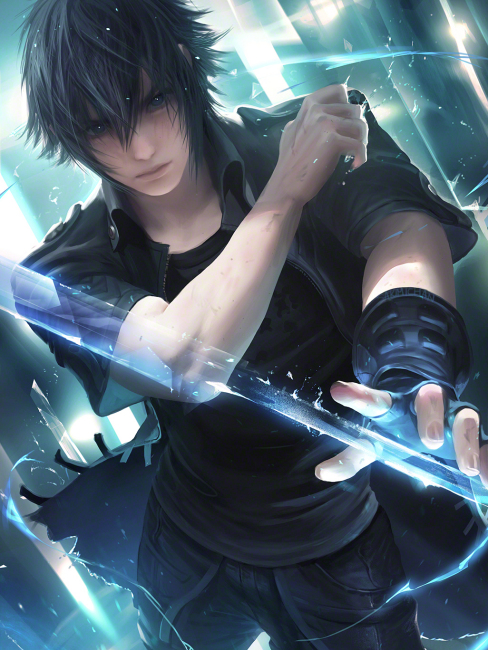 Noctis Lucis Caelum（The main protagonist of the video game *Final ...