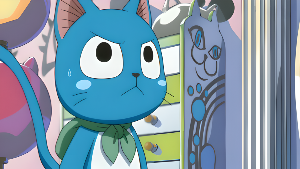 Happy（A character in the Japanese manga *Fairy Tail* and its ...