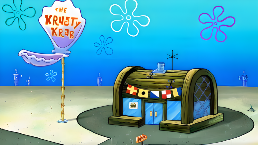 Krusty Krab（A restaurant in the American animated series Spongebob ...