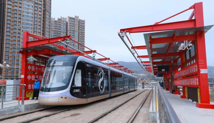 Tianshui Trams（An urban rail transit system in Tianshui City, Gansu ...