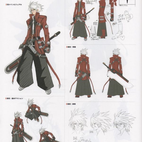 Ragna The BloodEdge（格闘ゲーム「ブレイブルー」シリーズの男性